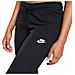 Pantalone Donna Essentials Tight Fleece Nero Taglia Xs Codice Bv4099-010 - Foto miniatura 3