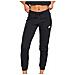 Pantalone Donna Essentials Tight Fleece Nero Taglia Xs Codice Bv4099-010 - Foto miniatura 4