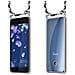 Catena Di Telefoni Cellulari Compatibile Con Htc Ocean / U11 In Nero Camouflage - Coperchio Protettivo In Silicone Con Anelli D'argento, Cinturino In Corda E Custodia Staccabile - Foto miniatura 8