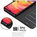 Custodia Compatibile Con Xiaomi Redmi Note 7 In Nero Carbone - Coperchio Protettiva Con Chiusura Magnetica, Funzione Stand E Tasca Per Le Carte - Foto miniatura 4