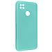 Cover Per Xiaomi Redmi 10a In Silicone Semi-rigido Soft-touch Turchese - Foto miniatura 4
