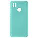Cover Per Xiaomi Redmi 10a In Silicone Semi-rigido Soft-touch Turchese - Foto miniatura 1