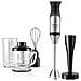 Frullatore ad Immersione Bapi 1200 con Recipiente da 0.9 L Potenza 1200 Watt Tritacarne da 1 Litri Misurino da 0.9 L Colore Nero / Acciaio inox - Foto miniatura 1