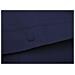 Completo Lenzuola Made In Italy In Puro Cotone Tinta Unita Varie Colorazioni Matrimoniale Blu Notte - Foto miniatura 3