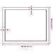 Piano Bagno Marrone Scuro 80x60x (2-6) cm Legno Massello Trattato - Foto miniatura 3