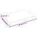 Piano Bagno Marrone Scuro 80x60x (2-6) cm Legno Massello Trattato - Foto miniatura 6
