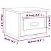 Comodini A Parete 2 Pz Bianco Lucido 41,5x36x28 Cm - Foto miniatura 4