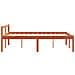 Letto Per Anziani Marrone Cera 120x200cm Legno Massello Di Pino - Foto miniatura 3