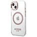 Cover Per Iphone 14 Plus Tpu Gold Outline, Trasparente - Foto miniatura 1