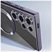 Cover Magsafe Per Samsung S24 Ultra In Silicone Bordo Cromato - Foto miniatura 2