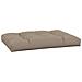 Cuscino Per Pallet Tortora 120x80x12 Cm In Tessuto - Foto miniatura 2