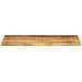 Piano Per Tavolo 70x30x3,8 Cm Rettangolare Legno Mango Grezzo - Foto miniatura 3