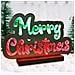 Scritta Merry Christmas Infinity 40cm Addobbo Luminoso Decorazione Led Natalizia - Foto miniatura 5