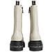 Flatform Mid Laceup Boot Stivaletti Pelle Scarpe Donna Beige Eu 36, Yw0yw00843 Acf - Foto miniatura 3