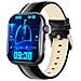 Orologio Ecg Intelligente Con Cardiofrequenzimetro, Fitness Tracker, Con Più Modalità Sportive Black Leather Strap - Foto miniatura 2