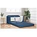 Divano Letto 2-in-1 Blu 124x71x78 cm Tessuto - Foto miniatura 4