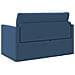 Divano Letto 2-in-1 Blu 124x71x78 cm Tessuto - Foto miniatura 8