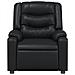 Poltrona Massaggiante Reclinabile Nera in Similpelle - Foto miniatura 7