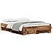 Struttura Letto con Cassetti Legno Invecchiato 135x190 cm Legno Ingegnerizzato - Foto miniatura 1