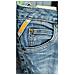 Pantaloni Da Donna Comodi Jeans Denim Eleganti Blu Taglia 29 - Foto miniatura 5