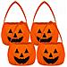 Borse Di Halloween A Forma Di Zucca Per Caramelle Set Da 4 Pezzi 14x18cm - Foto miniatura 1