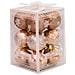 Palline Di Natale rangibili (12 Pezzi) Per Decorazioni Natalizie Champagne - Foto miniatura 1