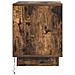 Armadio da Notte con 2 pcs Rovere fumo 44 x 34.5 x 45 cm - Foto miniatura 9