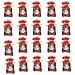 Sacchetti Di Natale Per Dolci, Design Babbo Natale, 15x23cm, Confezione Da 50, Sacchetti Regalo Con Coulisse - Foto miniatura 1