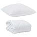 Piumone per tutte le stagioni 2 pcs Bianco 140 x 220 cm - Foto miniatura 1