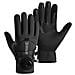 Guanti Invernali Da Ciclismo Sportivo Con Manopola - Impermeabili, Foderati In Pile, Compatibili Con Touchscreen Black - Foto miniatura 1