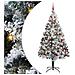 Albero di Natale artificiale con 300 LED Bianco 210 cm - Foto miniatura 1
