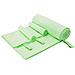 Set di Asciugamani Sportivi 3 pcs Verde Poliestere e poliammide - Foto miniatura 1