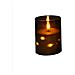 Candela Magica Led Senza Fiamma Con Luci A Filo Di Rame - Nera, 7.5x12.5cm, Per Natale, Compleanni E Matrimoni - Foto miniatura 1