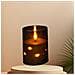 Candela Magica Led Senza Fiamma Con Luci A Filo Di Rame - Nera, 7.5x12.5cm, Per Natale, Compleanni E Matrimoni - Foto miniatura 3