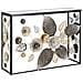 Tavolo Consolle Foglia 70-multicolore-metallo-111,8x41,9x80 Cm - Foto miniatura 1