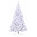 Albero di Natale artificiale Bianco 240 cm PVC e Acciaio - Foto miniatura 5