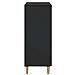 Mobile con Cassetti Nero 66 x 34,5 x 90 cm Legno ingegnerizzato - Foto miniatura 5