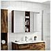 Set di Armadi da Bagno con lo scaffale 3 pcs 120 x 14,5 x 70 cm - Foto miniatura 4