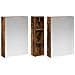Set di Armadi da Bagno con lo scaffale 3 pcs 120 x 14,5 x 70 cm - Foto miniatura 5