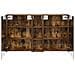 Set di Armadi da Bagno con lo scaffale 3 pcs 120 x 14,5 x 70 cm - Foto miniatura 7