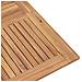 Set Bistro da Giardino 3 pcs Marrone Legno Teak Massello - Foto miniatura 8
