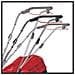 GE-CM 36/43 Li M Tagliaerba a spinta Batteria Nero, Rosso - Foto miniatura 6