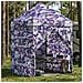 Gazebo Pop-up con 4 Pareti 3 x 3 m Blu Cacciatore - Foto miniatura 2