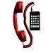 Hi-Ring - cornetta con filo per telefoni - Red - Foto miniatura 1
