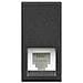 Connettore Telefonico Axolute Rj11 Connessione Tipo K10 Antracite - Foto miniatura 4