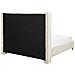 Letto Imbottito Con Rete A Doghe Beige 160 X 200 Cm Lubbon - Foto miniatura 12