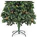 Albero di Natale Artificiale con Pigne Verde 210 cm - Foto miniatura 6