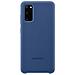Custodia Silicone Cover Ef-pg980tnegeu Per Galaxy S20 Sm-g980 Blu Marino - Foto miniatura 6