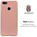 Custodia Compatibile Con Huawei Y6 2 Pro 2017 In Oro Rosa Metallo - Hard Case Coperchio Protettivo In Look Metallico Contro I Graffi E Gli Urti - Foto miniatura 3