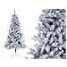 Pino Artificiale Natalizio Innevato Con 950 Rami Folti Albero Di Natale Artificiale Con Neve Altezza 2,10 Metri Diametro 1,30 Metri - Foto miniatura 1